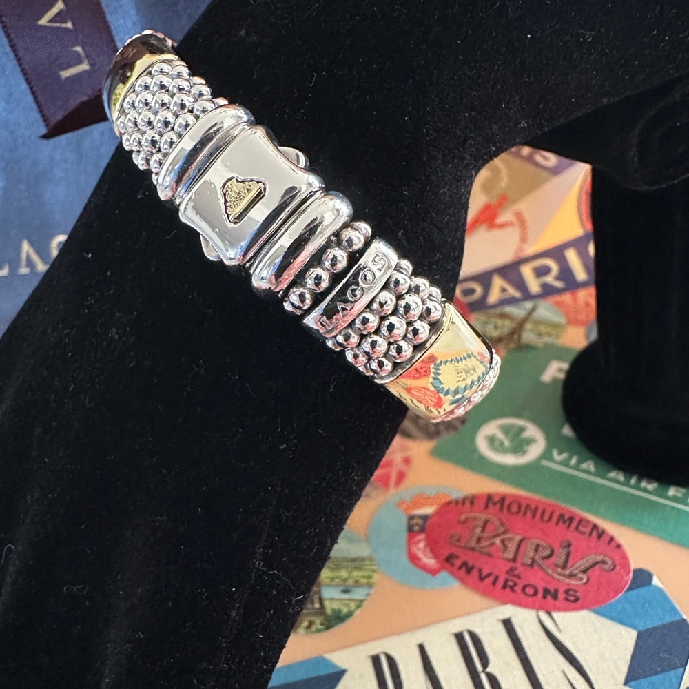 Lagos 18k gold and Steeling Silver Caviar Jewelry Collection - Picture 3 of 12